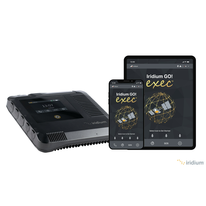Iridium GO Exec Rental with Unlimited Data & 5 Minutes of Calls